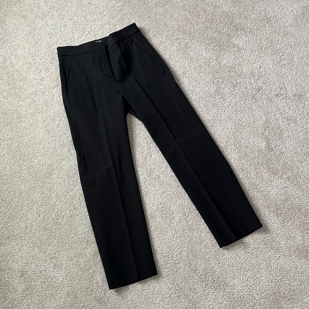 J. Crew Women’s Black Kate Dress Pants Size 4 NWT Brand New!